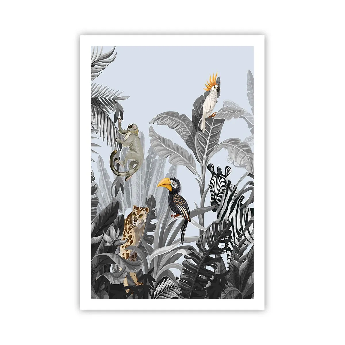 Affiche - Poster - Conte de fées africain - 61x91 cm