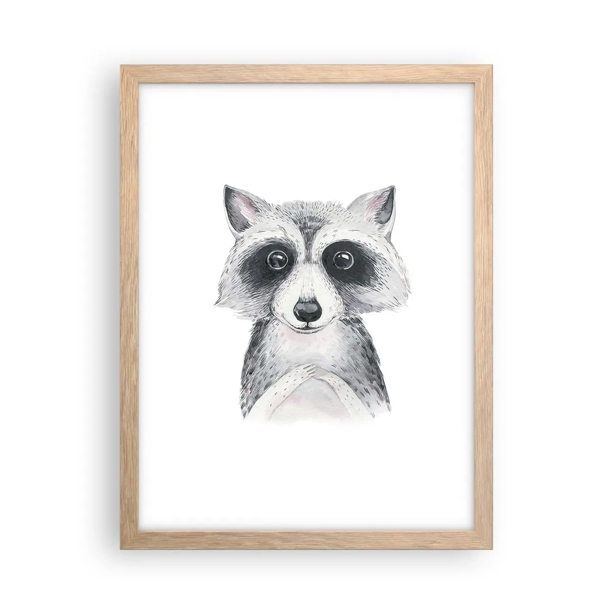 Affiche dans un chêne clair - Poster - Un moment pour s'émouvoir - 30x40 cm