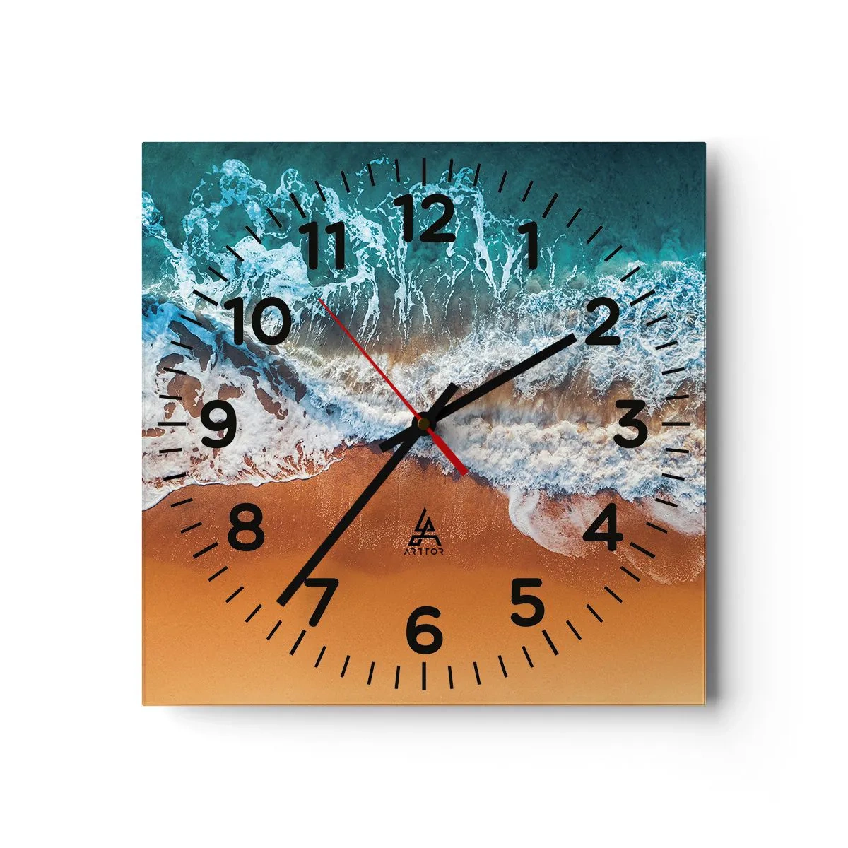 Horloge murale - Pendule murale - Toujours ensemble - 30x30 cm