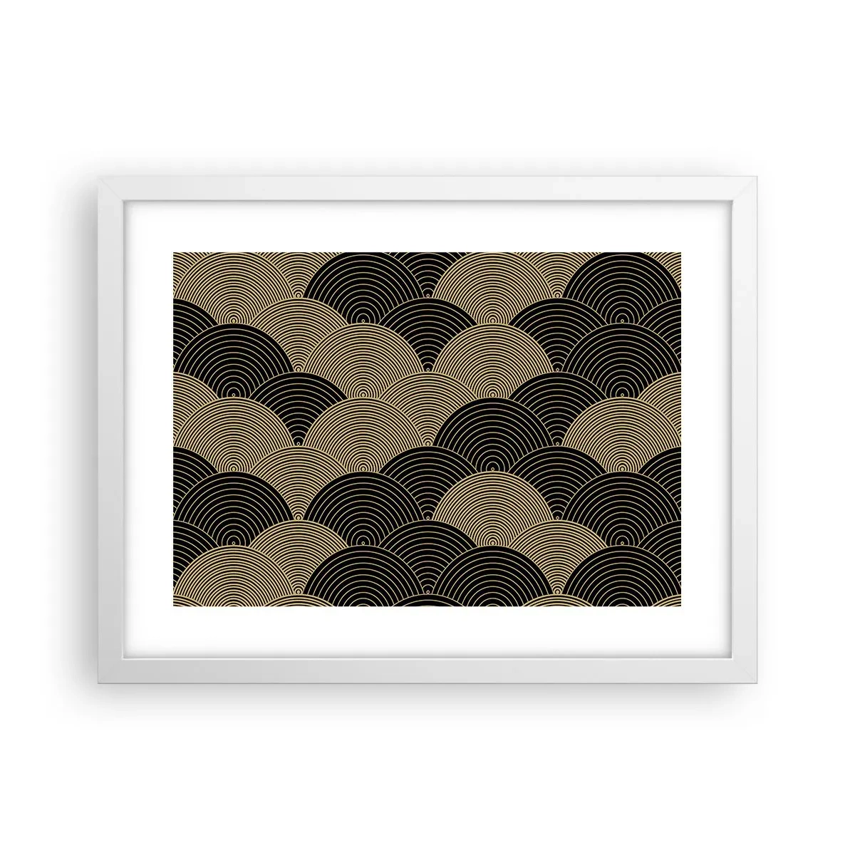 Affiche dans un cadre blanc - Poster - Unité dans la multiplicité - 40x30 cm