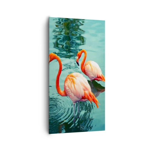 Impression sur toile - Image sur toile - Nous sommes à la mode maintenant - 65x120 cm