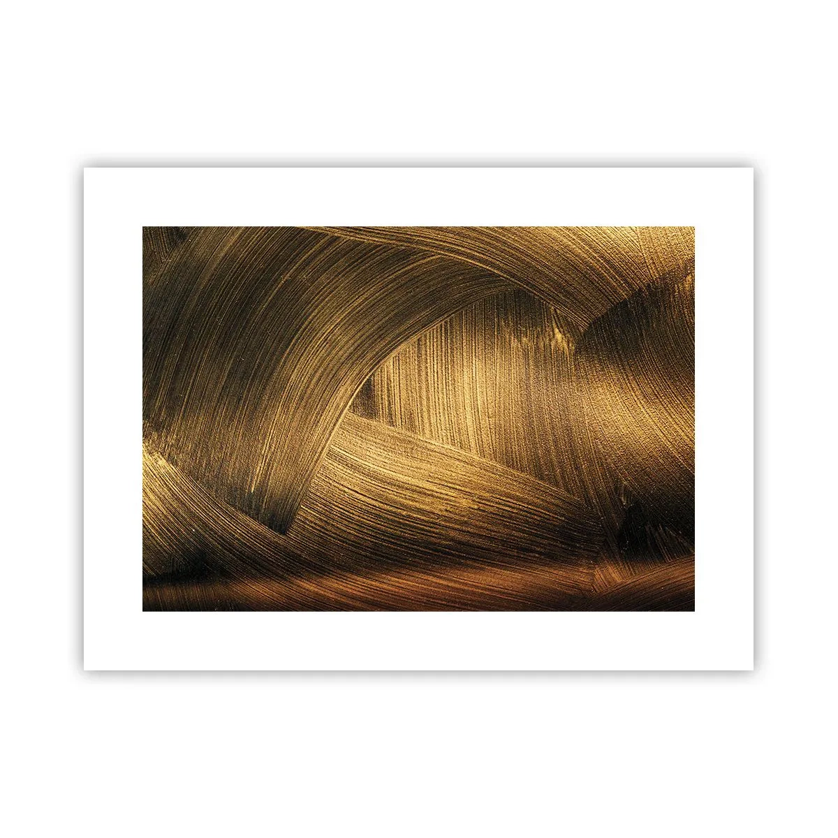 Affiche - Poster - Dans un labyrinthe en or - 40x30 cm
