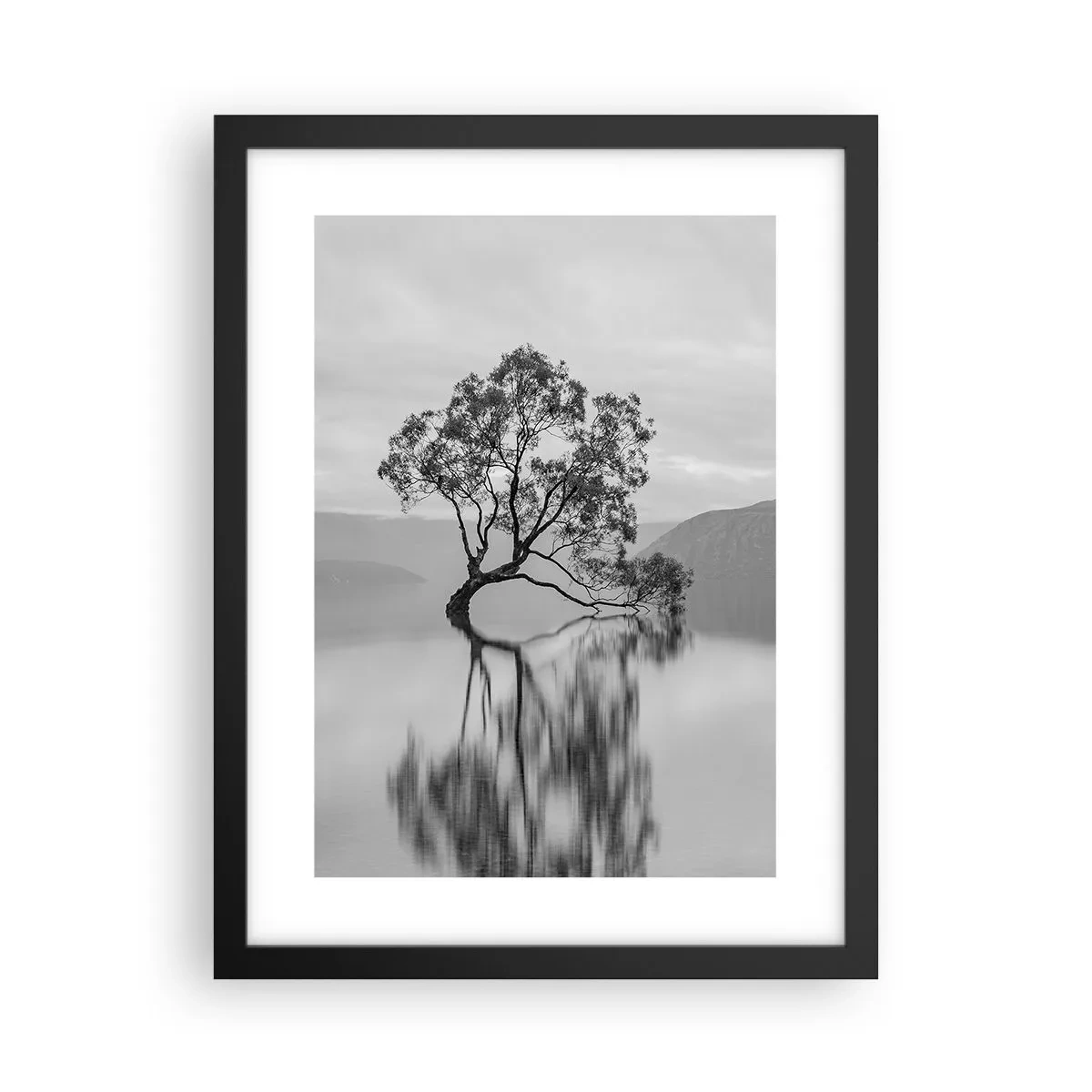 Affiche dans un cadre noir - Poster - Un tel pays existe - 30x40 cm