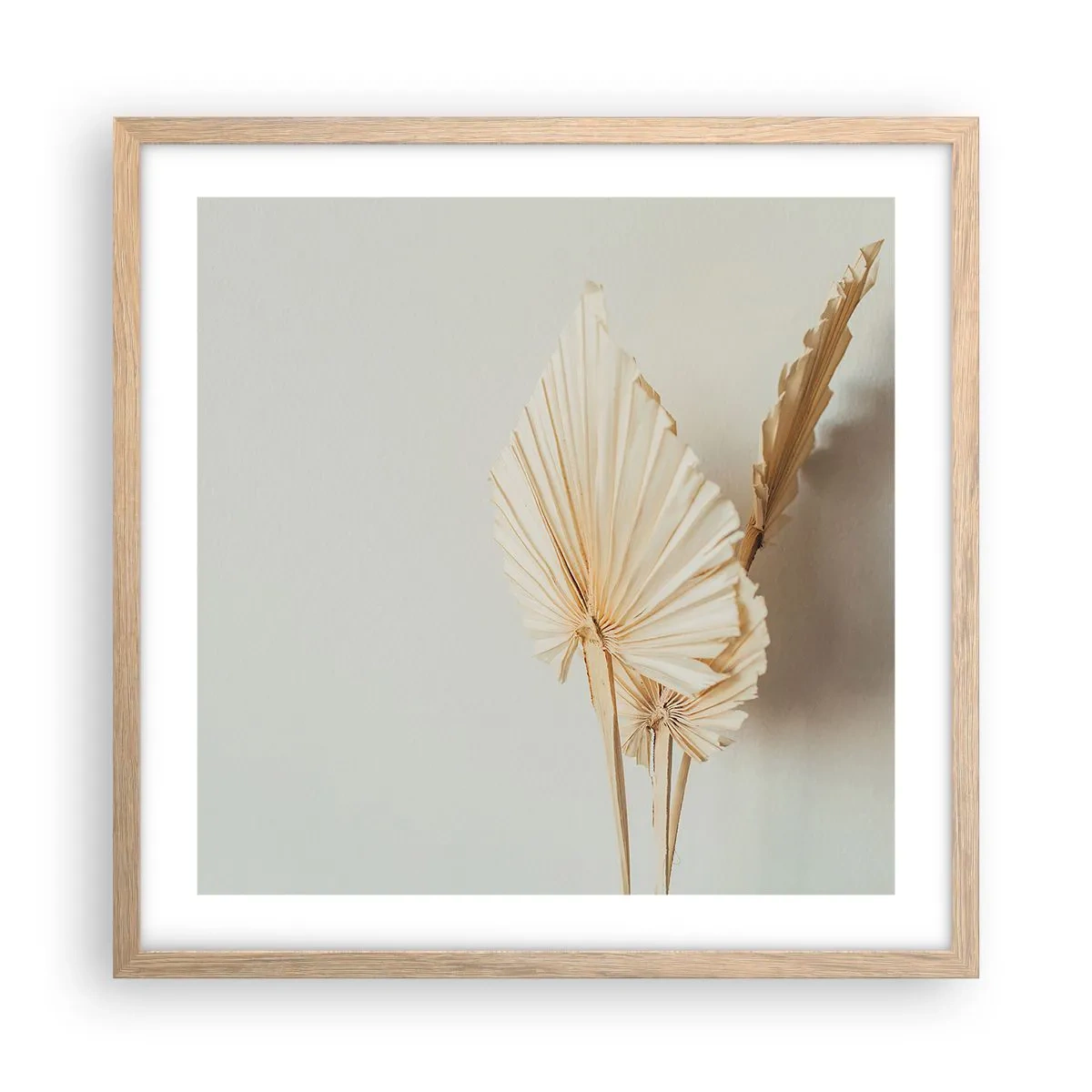 Affiche dans un chêne clair - Poster - Quand tu dois t’apaiser - 50x50 cm