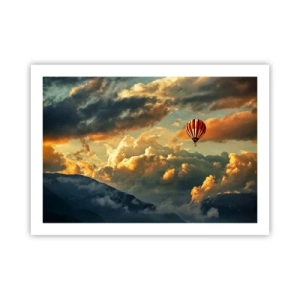 Affiche - Poster - Je vole parce que je veux - 70x50 cm