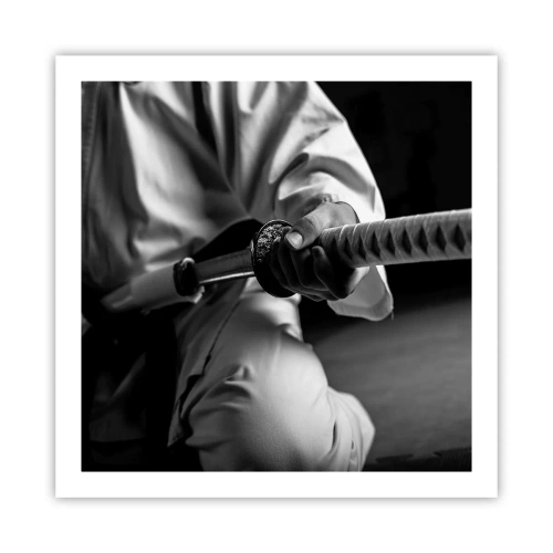 Affiche - Poster - Âme de guerrier - 60x60 cm