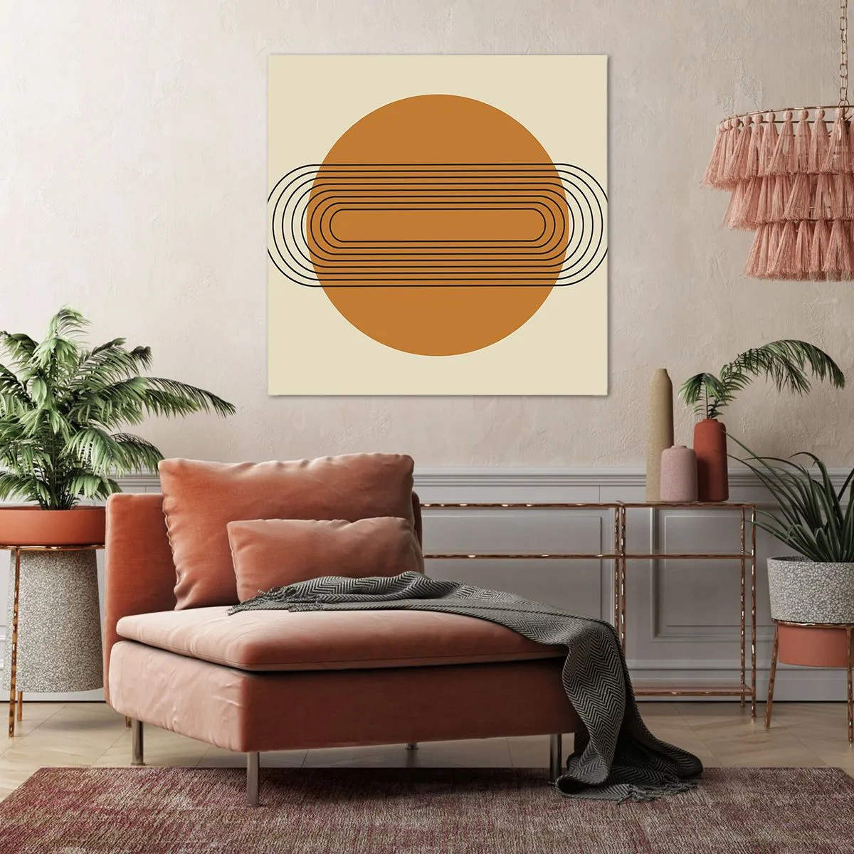 Impression sur toile - Image sur toile - Plan idéal - 70x70 cm