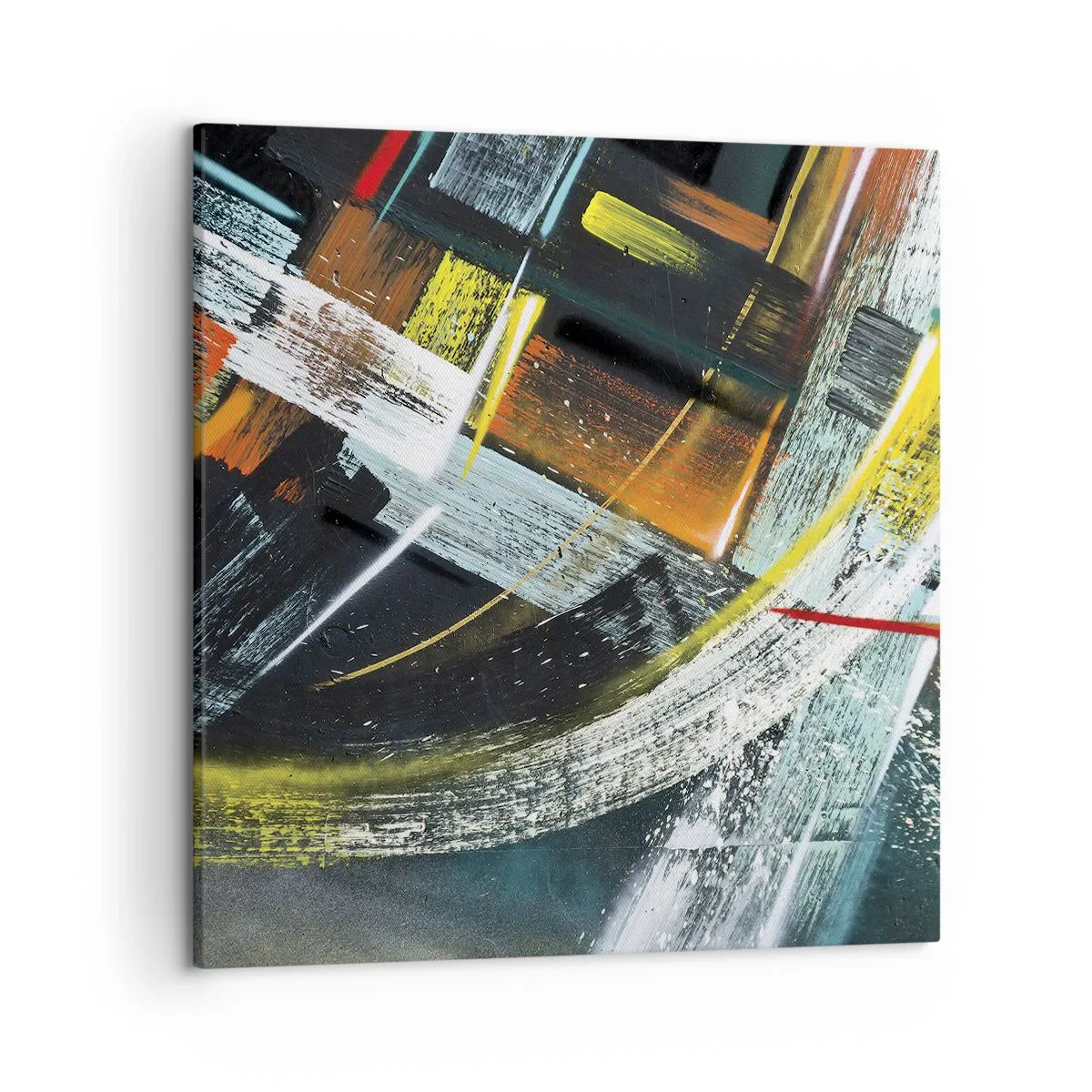 Impression sur toile - Image sur toile - L'énergie du mouvement - 50x50 cm