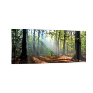 Impression sur verre - Image sur verre - Ombres et lumières - 100x40 cm