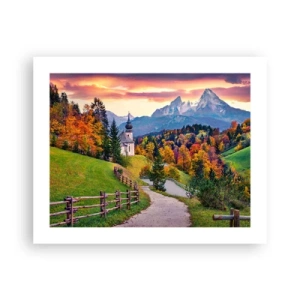 Affiche - Poster - Paysage comme peind - 50x40 cm
