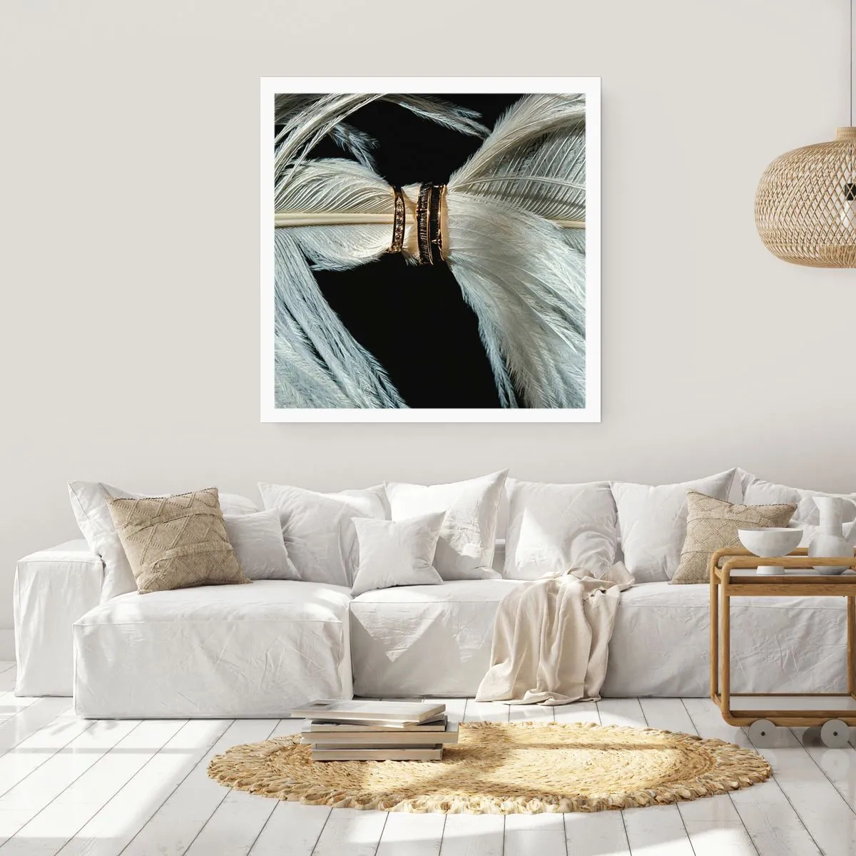 Affiche - Poster - ... et je ne te laisserai pas ... - 40x40 cm