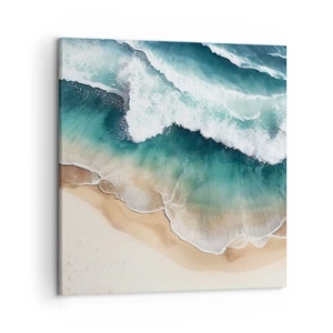 Impression sur toile - Image sur toile - La rencontre éternelle - 50x50 cm