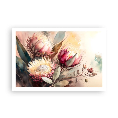 Affiche - Poster - De profil et de face - 91x61 cm