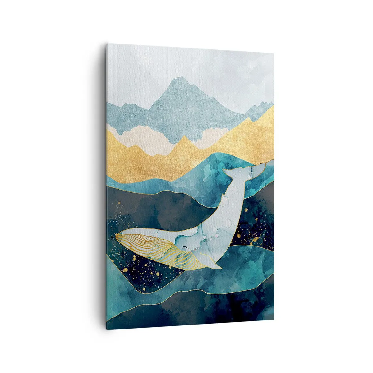 Impression sur toile - Image sur toile - La beauté fraîche du nord - 80x120 cm