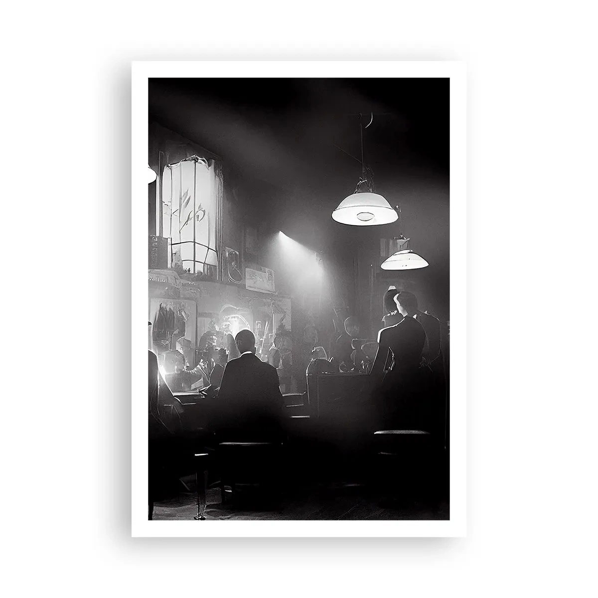 Affiche - Poster - Dans une ambiance jazz - 70x100 cm