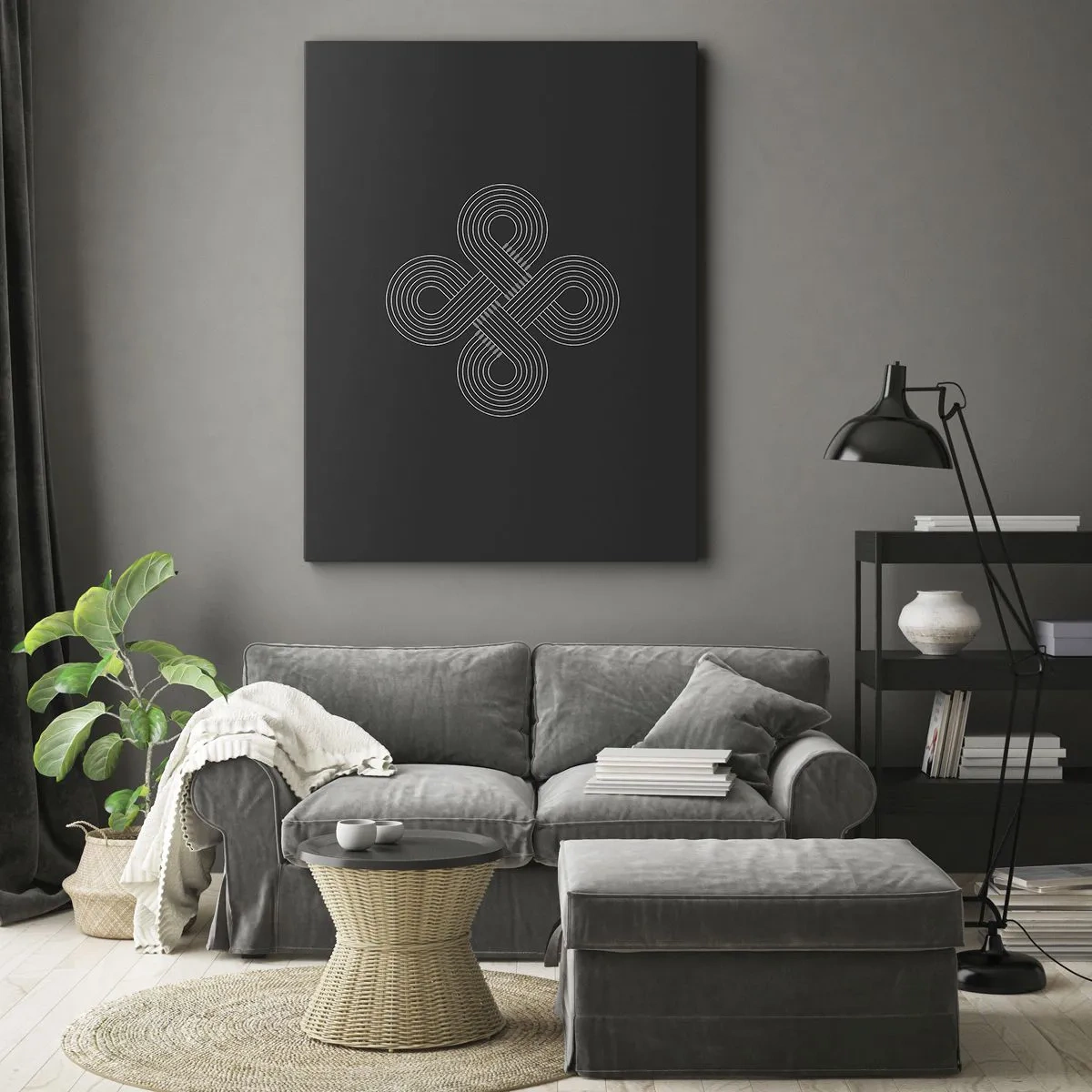 Impression sur toile - Image sur toile - Dans l'âme celtique - 45x80 cm