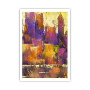 Affiche - Poster - Composition métropolitaine - 70x100 cm