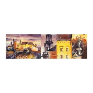 Échantillon de Papier Peint Autocollant Deluxe Sticker - Histoire et conte de fées - Verrouillage, Classique, Architecture - 100x30 cm
