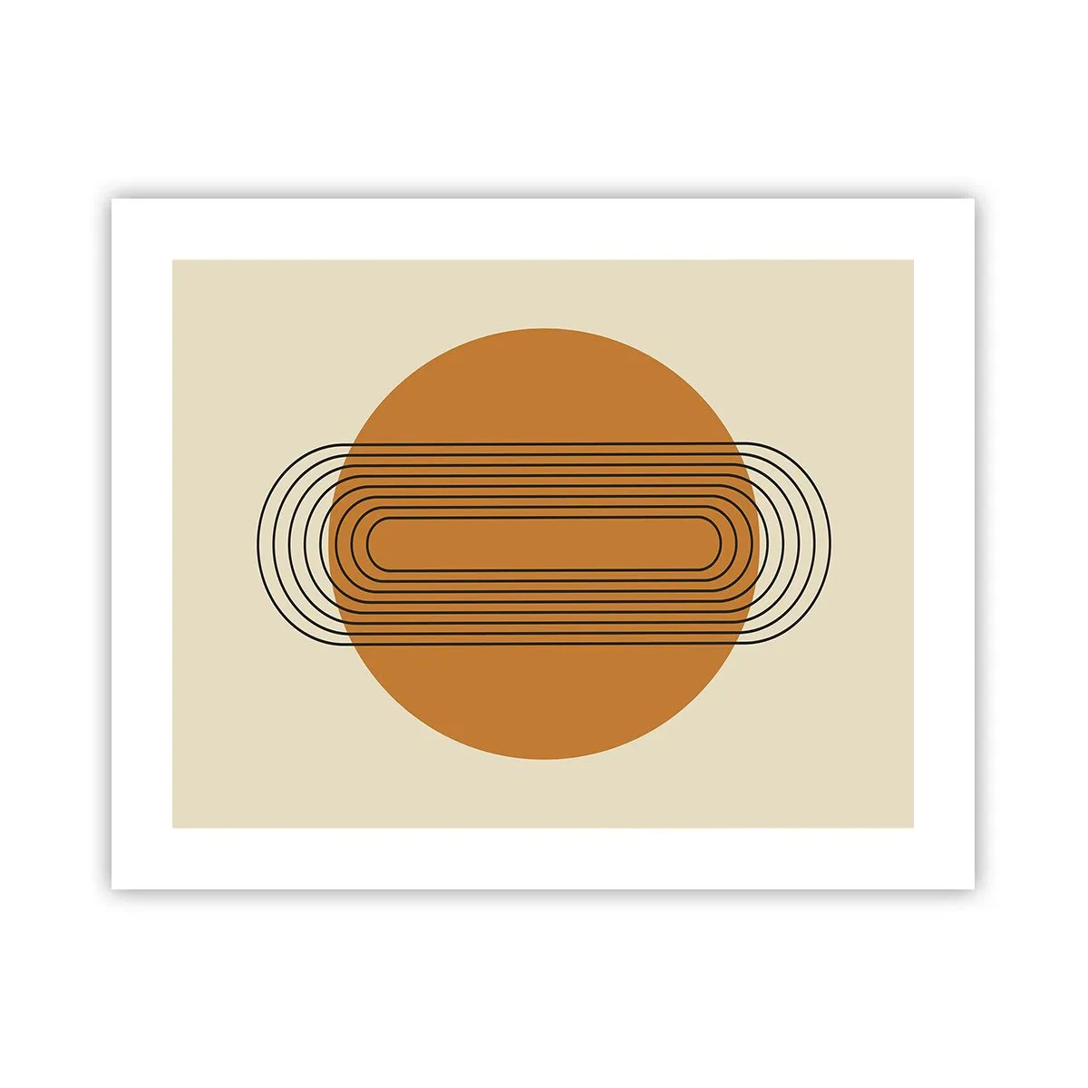 Affiche - Poster - Plan idéal - 50x40 cm