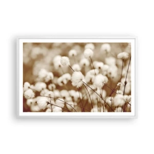 Affiche dans un cadre blanc - Poster - Tige moelleuse - 91x61 cm