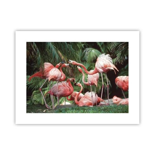 Affiche - Poster - Potins d'après-midi - 40x30 cm