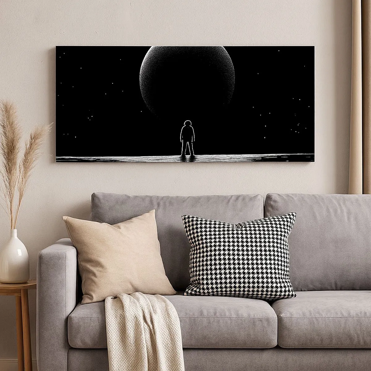 Impression sur toile - Image sur toile - Face à face - 100x40 cm