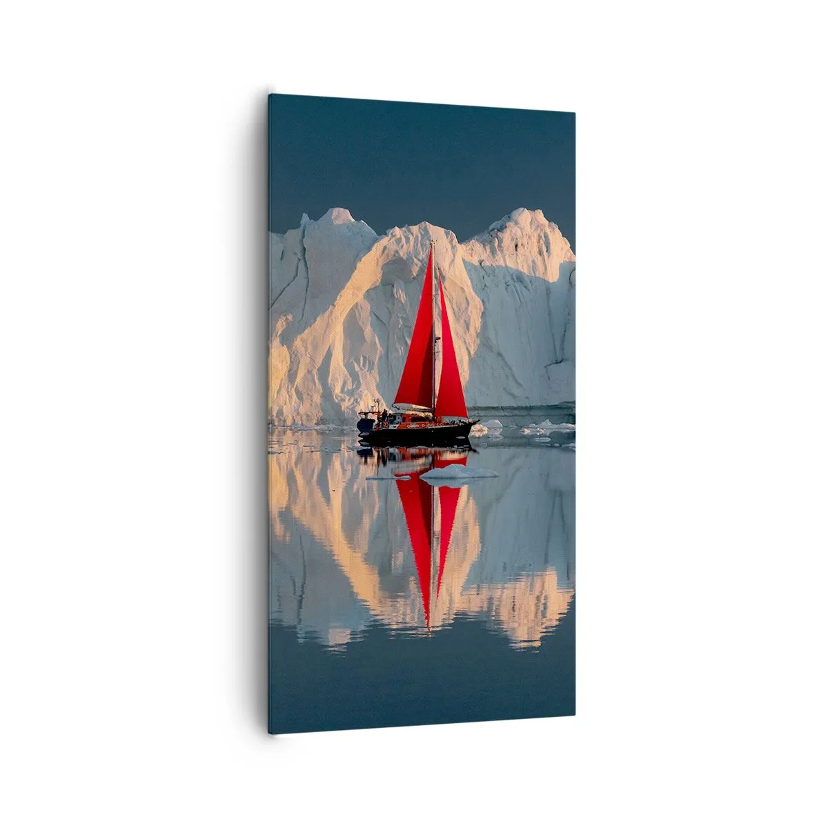 Impression sur toile - Image sur toile - Aux limites du monde - 65x120 cm