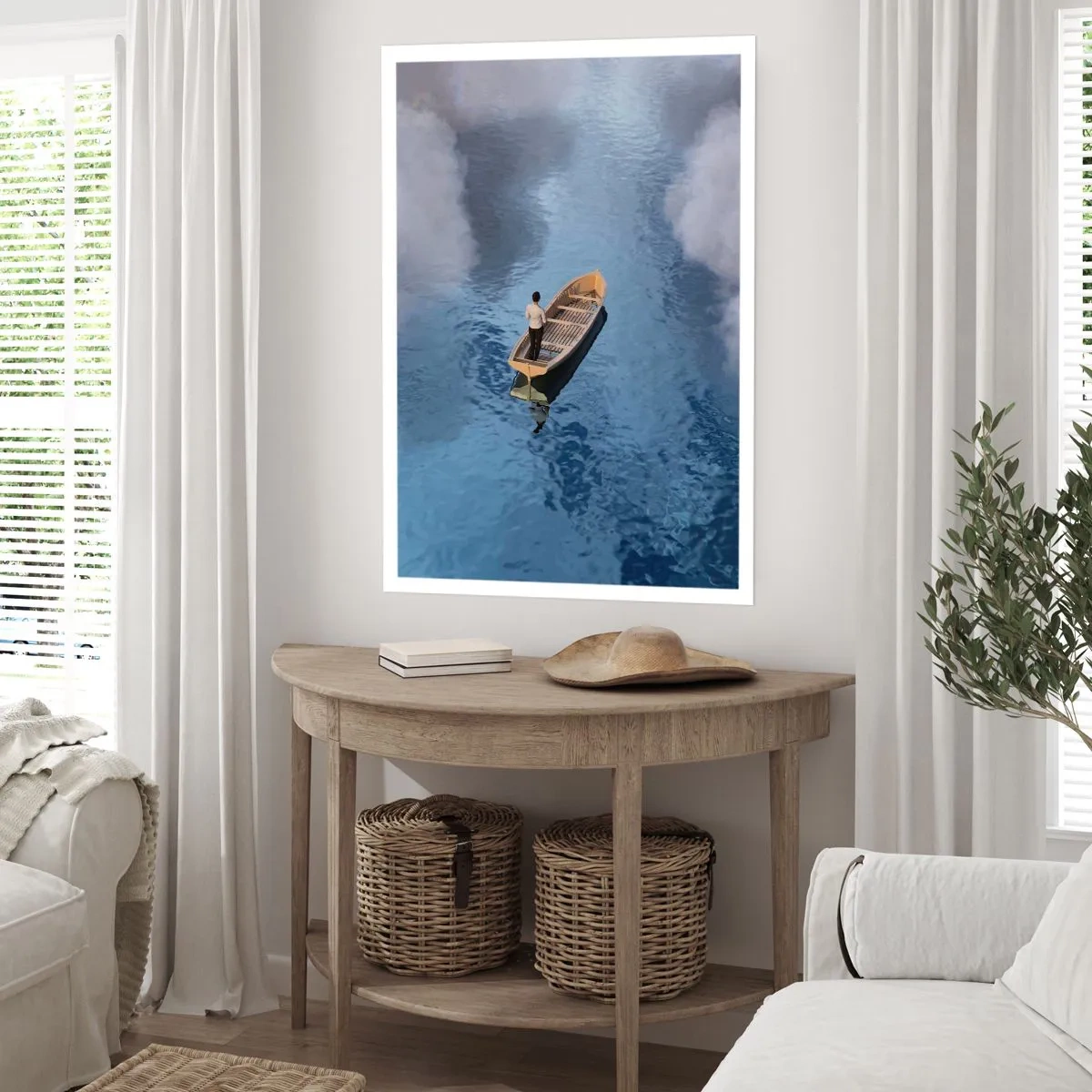 Affiche - Poster - Vie – voyage – inconnu - 61x91 cm