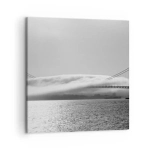 Impression sur toile - Image sur toile - Naviguez à travers les Portes des Étoiles - 50x50 cm