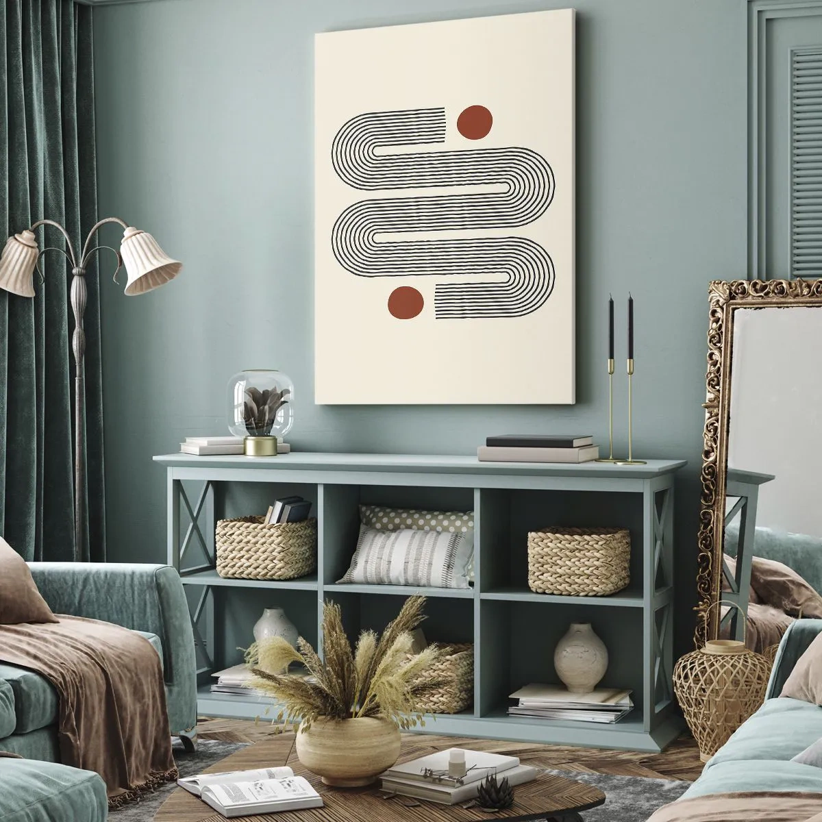 Impression sur toile - Image sur toile - Du début à la fin - 45x80 cm