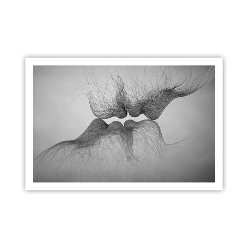 Affiche - Poster - La bise du vent - 91x61 cm