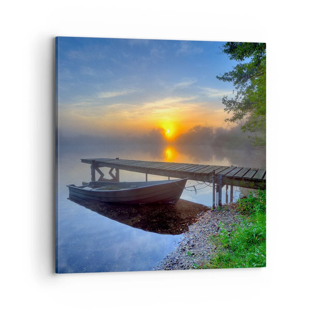 Impression sur toile - Image sur toile - Comment l'ordinaire se transforme en magie - 70x70 cm