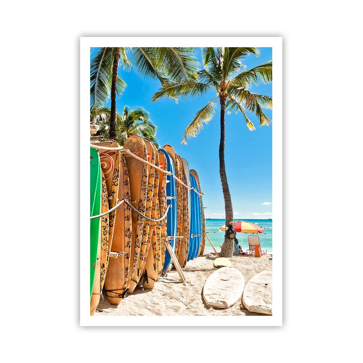 Affiche - Poster - Jeux ensoleillés - 70x100 cm