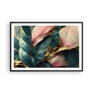 Affiche dans un cadre noir - Poster - Élégance et style naturels - 91x61 cm
