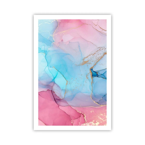 Affiche - Poster - Rencontre et mélange - 61x91 cm