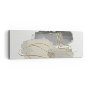 Impression sur toile - Image sur toile - Durée et mouvement - 90x30 cm