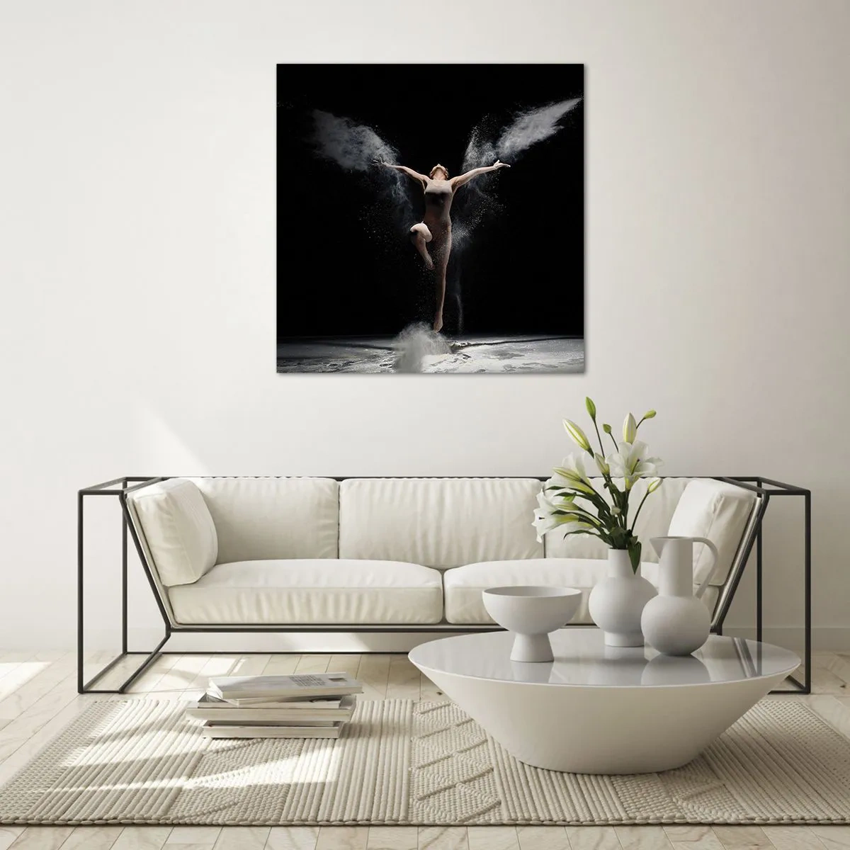 Impression sur verre - Image sur verre - Les elfes existent - 40x40 cm