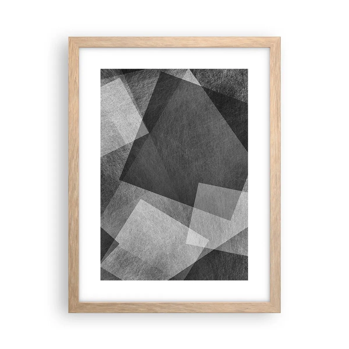 Affiche dans un chêne clair - Poster - Le symbole éternel de durabilité et d'ordre - 30x40 cm