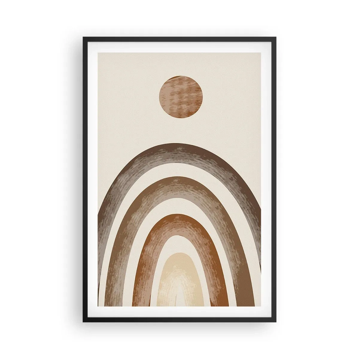 Affiche dans un cadre noir - Poster - Dans une galaxie lointaine - 61x91 cm