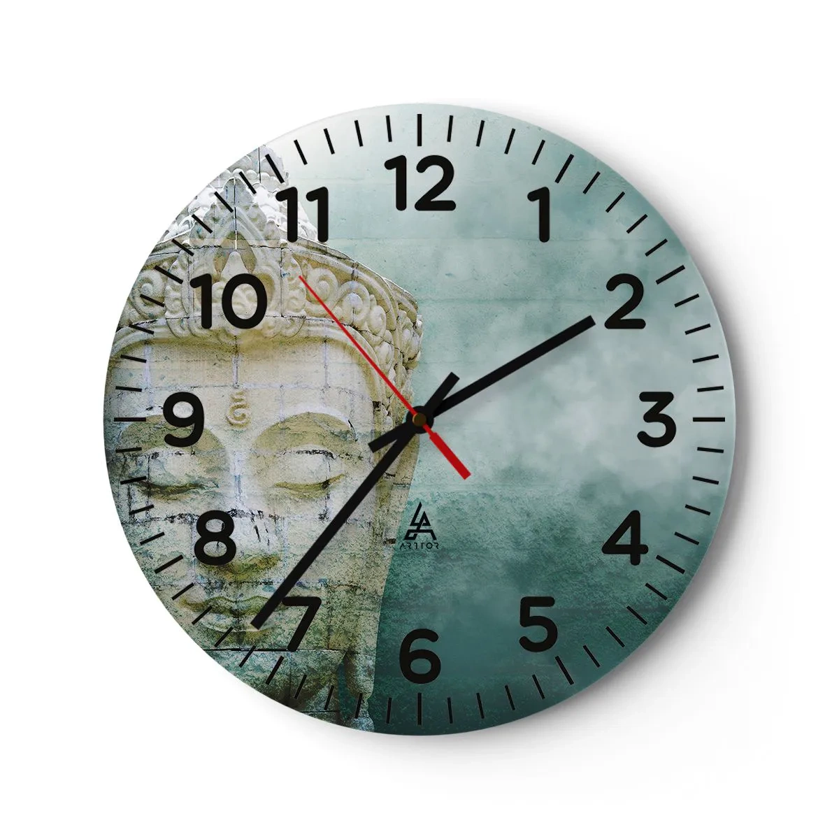 Horloge murale - Pendule murale - A la recherche de la lumière - 40x40 cm