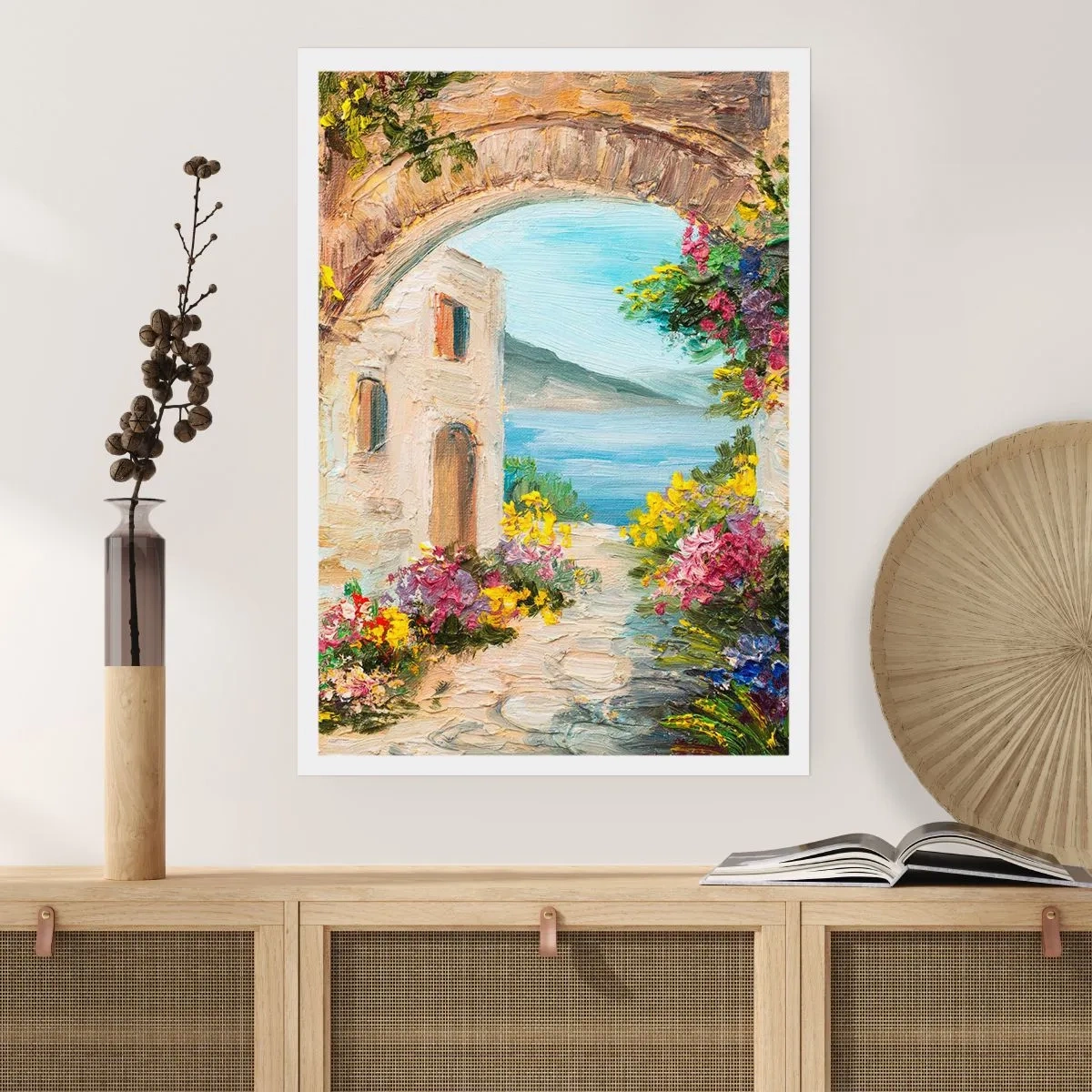 Affiche - Poster - Le charme d'une province côtière - 70x100 cm