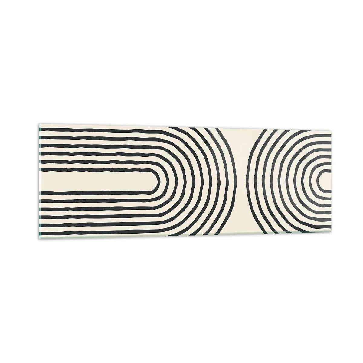 Impression sur verre - Image sur verre - Dans un instant... - 90x30 cm