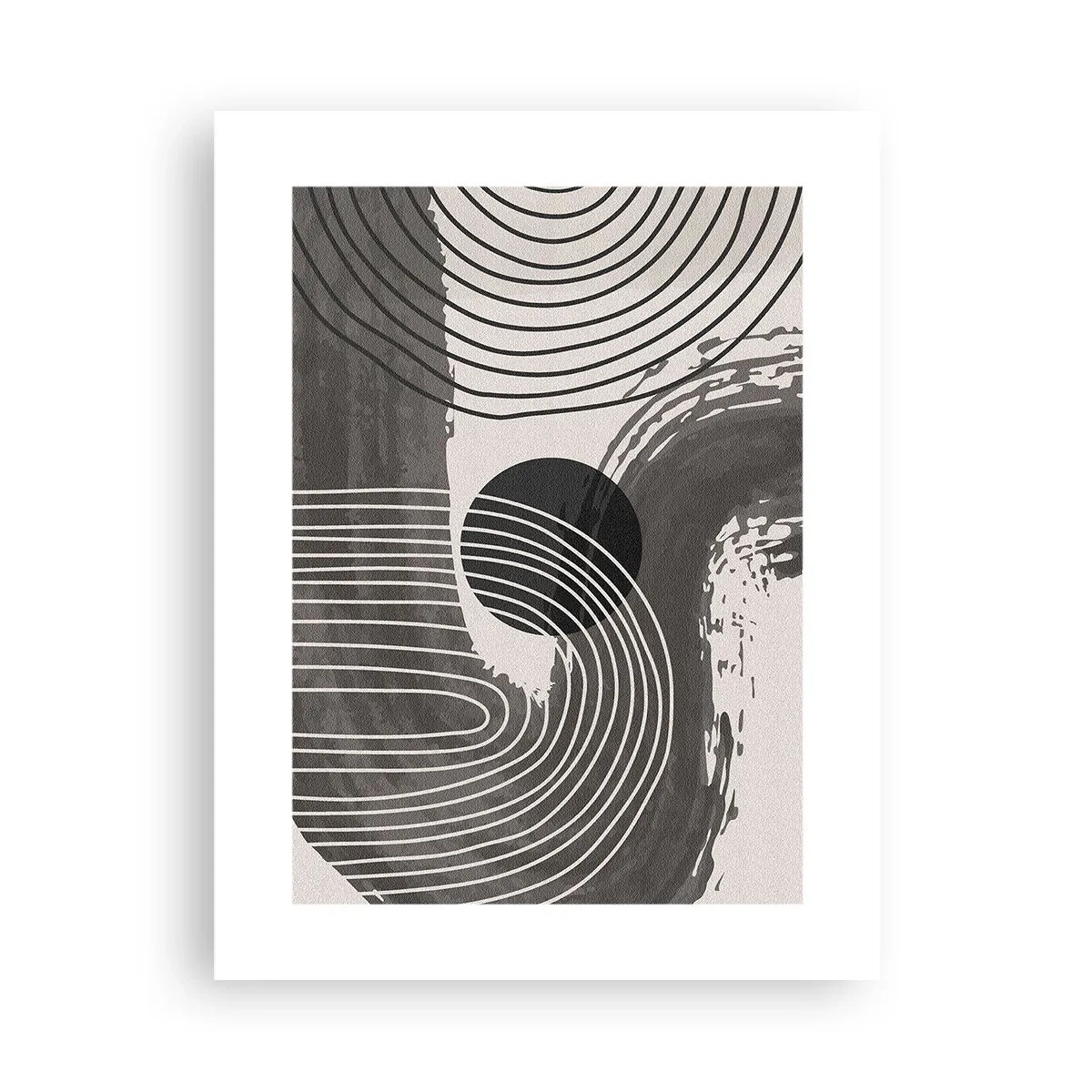 Affiche - Poster - L'ovale gagne - 30x40 cm