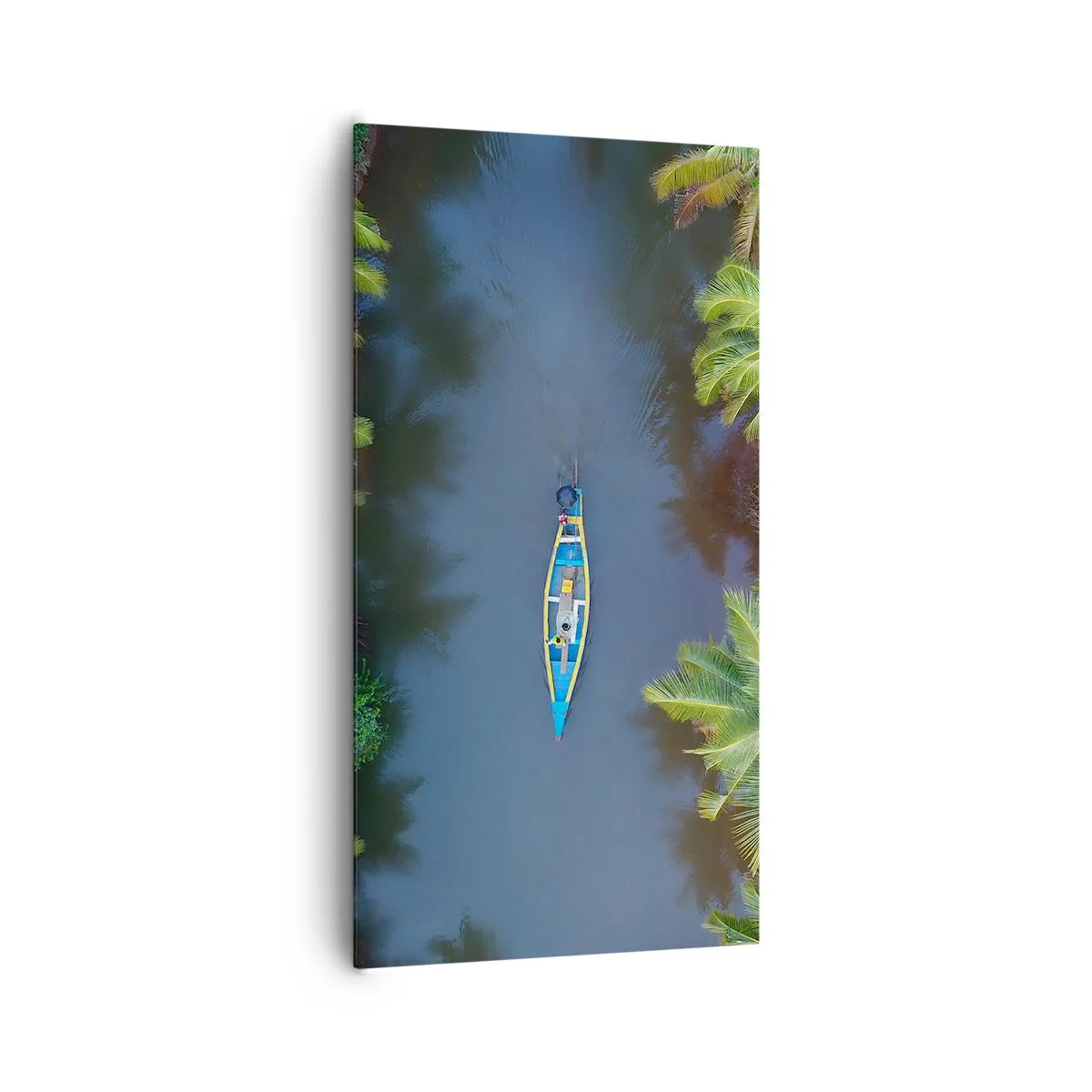 Impression sur toile - Image sur toile - Sur un sentier tropical - 65x120 cm