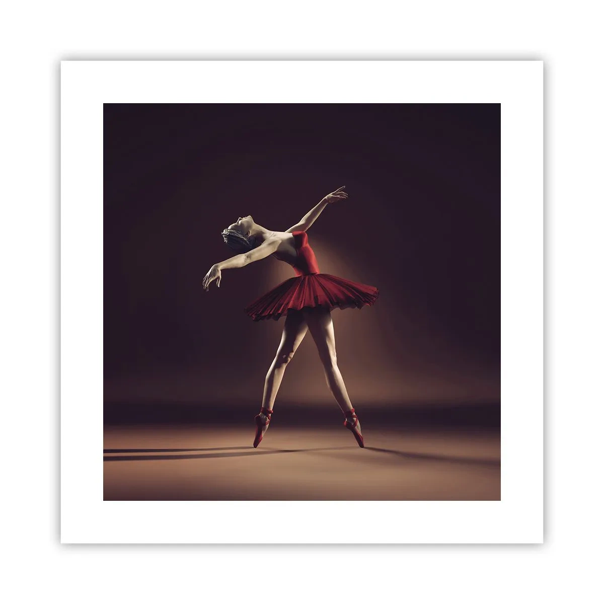 Affiche - Poster - Une danseuse étoile - 40x40 cm