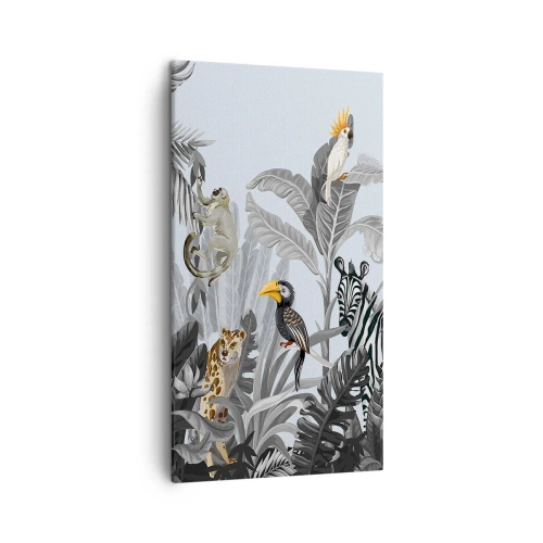Impression sur toile - Image sur toile - Conte de fées africain - 45x80 cm