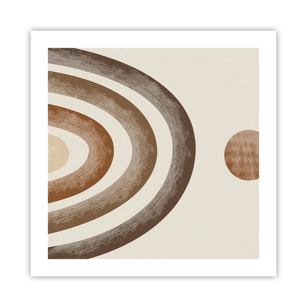 Affiche - Poster - Dans une galaxie lointaine - 50x50 cm