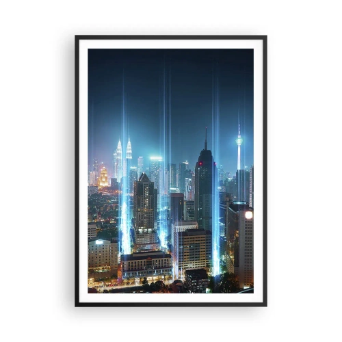 Affiche dans un cadre noir - Poster - À Berlin au paradis - 70x100 cm
