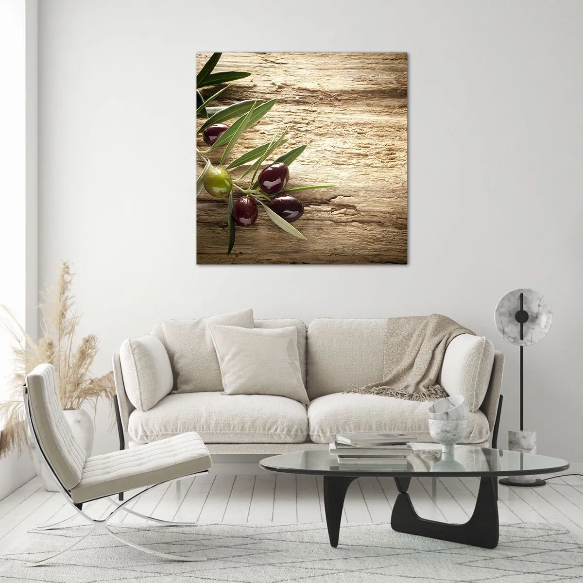 Impression sur verre - Image sur verre - Directement de la nature - 50x50 cm