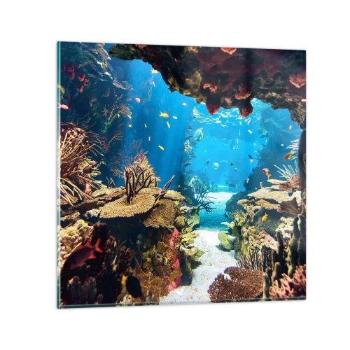 Impression sur verre - Image sur verre - Tu ne l'as même pas rêvé - 70x70 cm